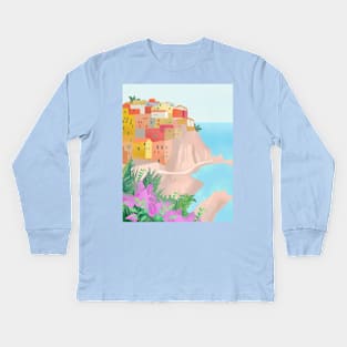 Cinque Terre Kids Long Sleeve T-Shirt